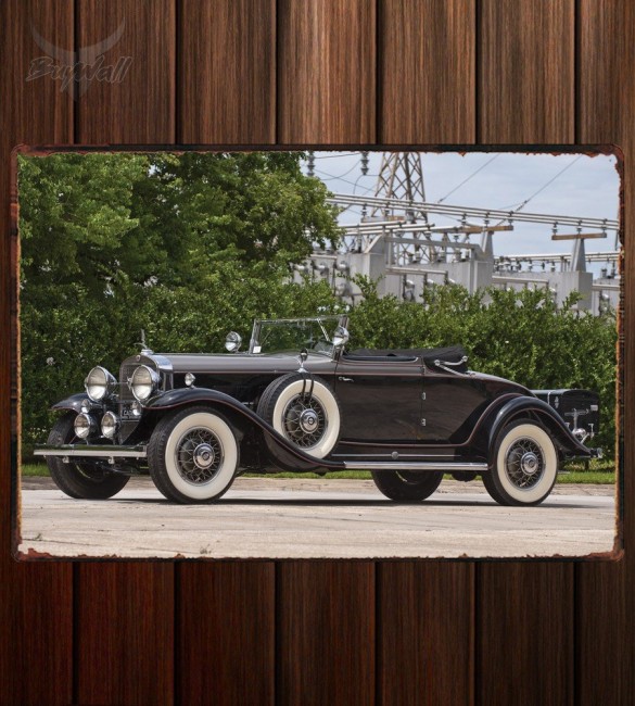 Металлическая табличка Cadillac V12 370-A Convertible Coupe Металлическая табличка Cadillac V12 370-A Convertible Coupe
